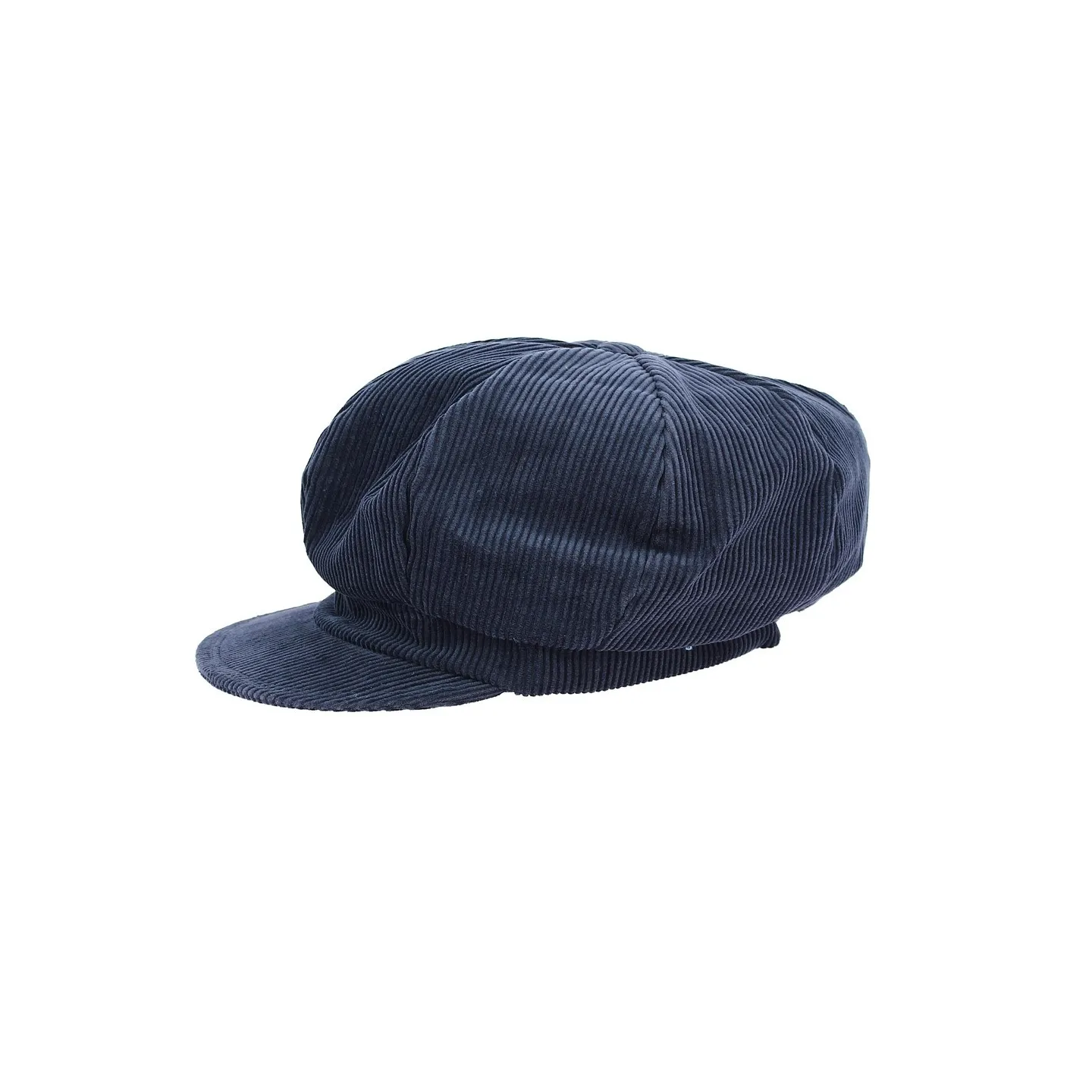 Casquette Gavroche velours bleu marine La Jota - Traclet