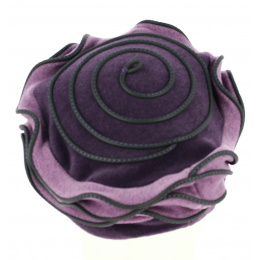 Women's Polar Beret Lila Violet - Traclet