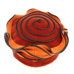 copy of Beret knit Red