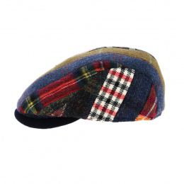 copy of Cholet Patchwork Cap Red Wool-Traclet