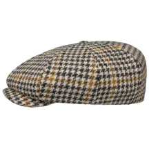 Beige Harris Tweed Hatteras Cap - Stetson Reference: 13449| Chapellerie Traclet