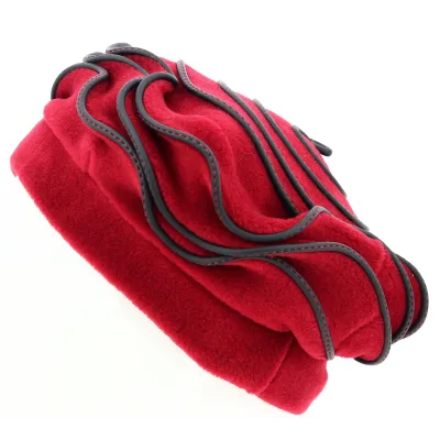 Red Fleece Beret Jaipur Women - Traclet Reference: 13451| Traclet Hat Shop