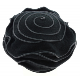 Béret Polaire Femme Jaipur Noir made in France - Traclet
