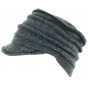 Women's Anna Fleece Cap in Grey - TRACLET
