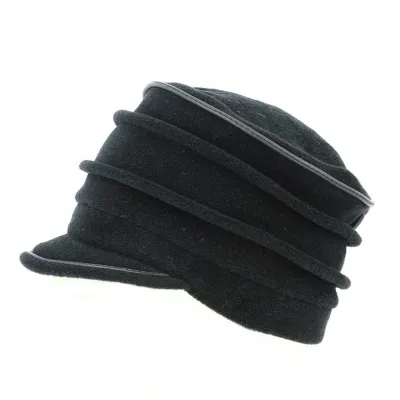 Casquette Femme Anna polaire NOIRE - TRACLET Reference : 13456 | Chapellerie Traclet