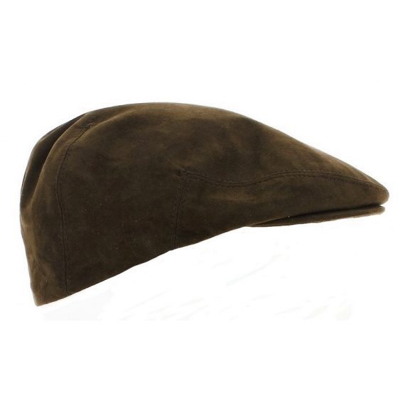 Brown Amaretta Flat Cap - City Sport