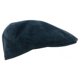 Navy Amaretta Flat Cap - City Sport