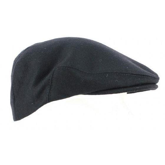 Casquette plate Anglaise London Noire - City Sport Casquette plate Anglaise London Noire - City Sport