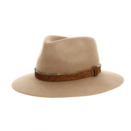 Fedora Wald hat camel - Traclet