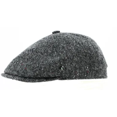 Nivelles Tweed Wool Slouch Cap - City Sport