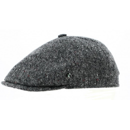 Nivelles Tweed Wool Slouch Cap - City Sport