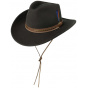 Brown wool felt Western hat - Stetson
