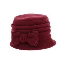 Chapeau Cloche Polaire Anushka Bordeaux - Traclet