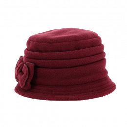 Chapeau Cloche Polaire Anushka Bordeaux - Traclet