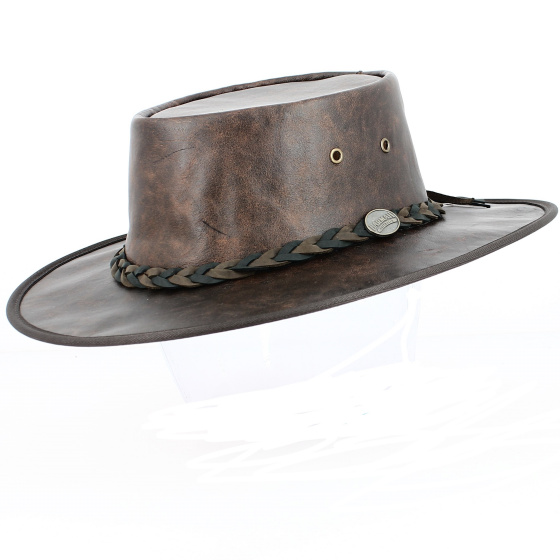 Twooton Kangaroo Leather Squashy Vintage Hat