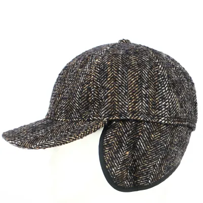 Ashbourne Baseball Cap with Earflaps - Aussie Apparel