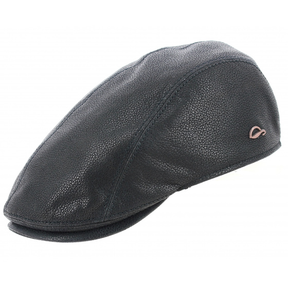 Cap Jackson Cuir Noir - Göttmann