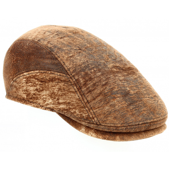 Casquette Bombée Richmond Cuir Camel - Göttmann