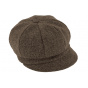 Casquette Gavroche Sienne Taupe  Laine- Traclet