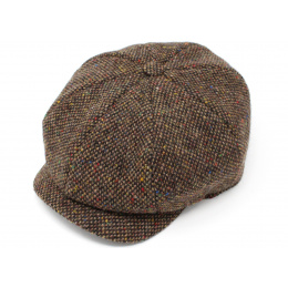 Irish Waterford Brown Wool Cap - Hanna hats