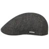 Casquette Bombée Orion Laine & Coton Gris Chiné - Stetson Reference : 12692 | Chapellerie Traclet