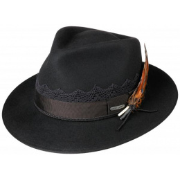 copy of Chapeau Fedora Ferster Feutre Noir - Borsalino