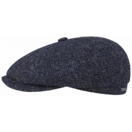 Hatteras Cap Le Capu navy blue wool - Stetson