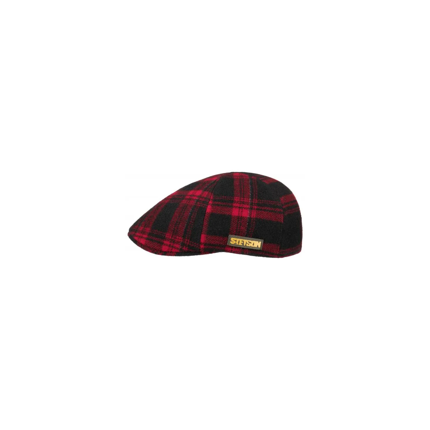 Black and Red Lumberjack Cap Texas - Stetson Reference: 10710 | Traclet Hat Shop