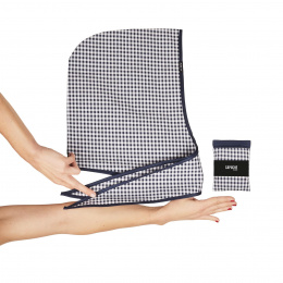 Gingham Check Hood