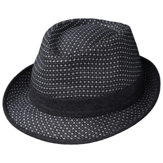 Anthracite Maciano Trilby Hat - Traclet