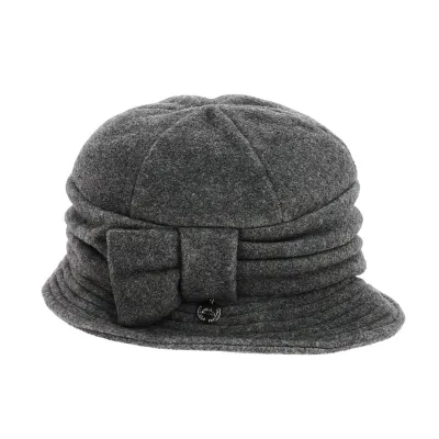 Chapeau Cloche Pipa gris clair - Traclet