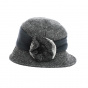 Le Julia grey cloche hat - Traclet