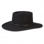 Traveller Hat Felt Ear Covers Black Wool - Tilley