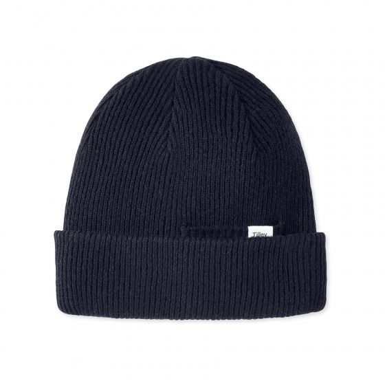 Le Merino wool hat navy blue - Tilley