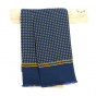 Blue 100% Silk Scarf - Traclet