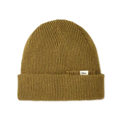 Bonnet Le Merino laine vert kaki - Tilley