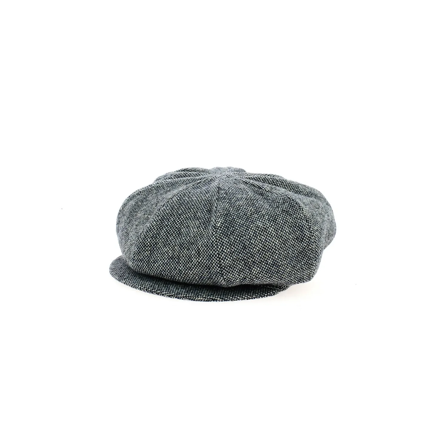 Cap Gavroche Rasta wool blue checkerboard - Traclet