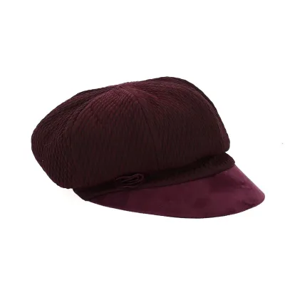 Casquette Gavroche Tokyo prune - Traclet