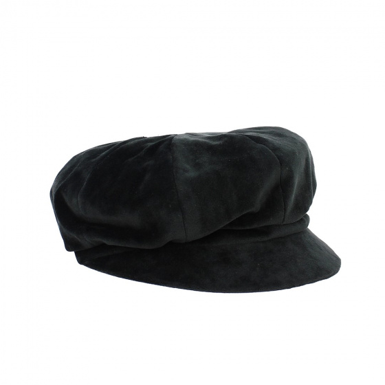 Cap Gavroche Elorine black - Traclet