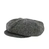 Cap Gavroche Rasta wool black checkerboard - Traclet