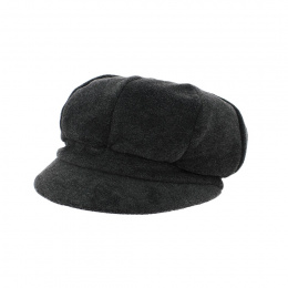 Casquette Gavroche Elorine gris anthracite - Traclet