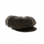 Cap Gavroche Le Zou brown wool multicolor - Traclet