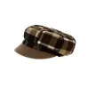 Casquette Gavroche Le Naturo marron et beige - Traclet