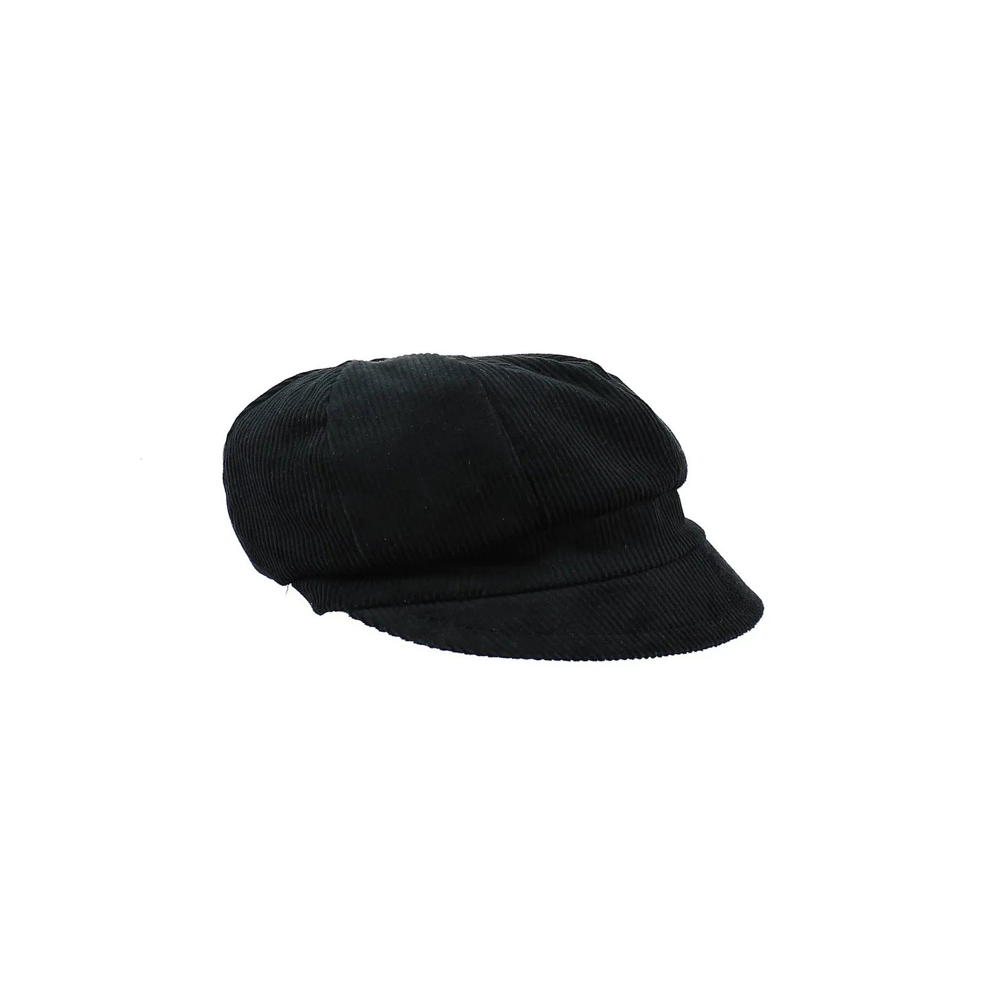 Casquette Gavroche La Piska velours noir - Traclet