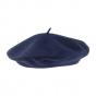 Trendy navy beret Flora Laine