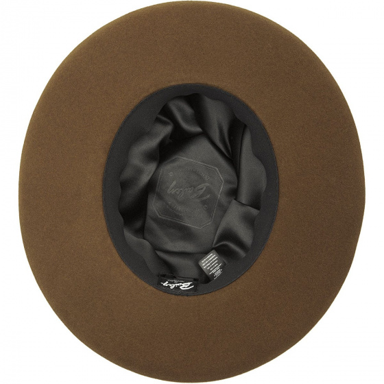 Fedora Barksdale brown wool felt hat - Bailey