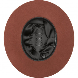 Sterne Fedora Hat Wool Felt Ochre - Bailey