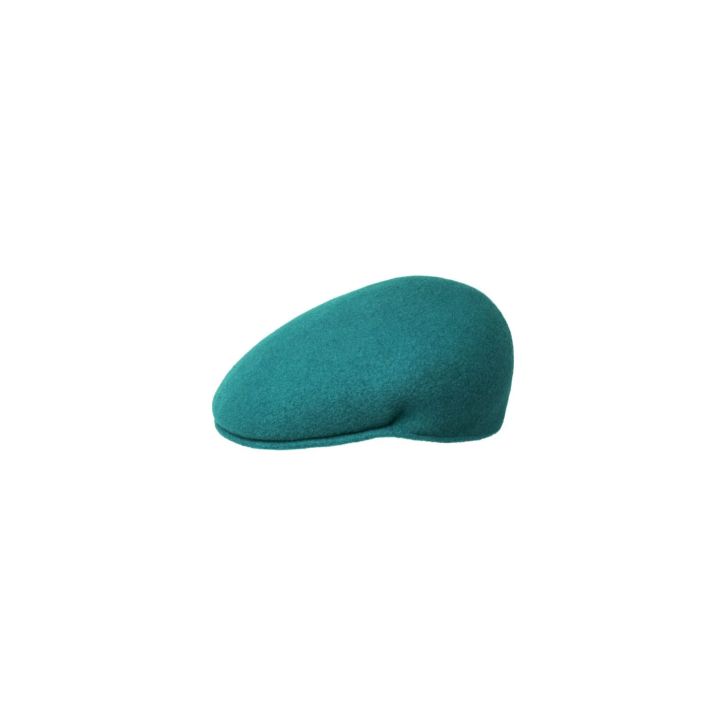 La Poly flat cap in turquoise green - Kangol