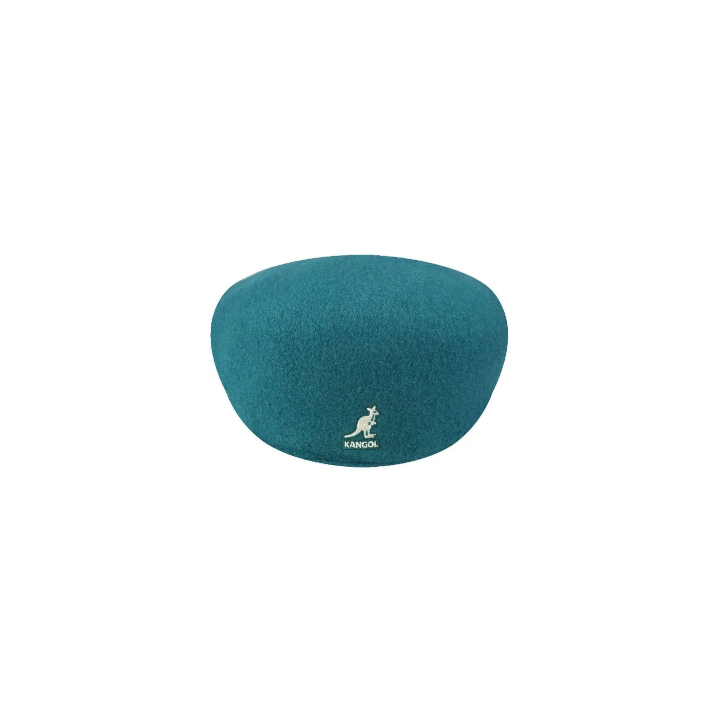 La Poly flat cap in turquoise green - Kangol