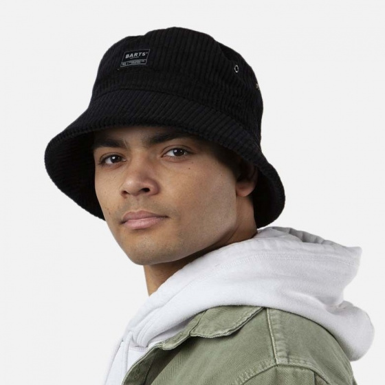 Black Velvet Bucket Hat Toto - Barts